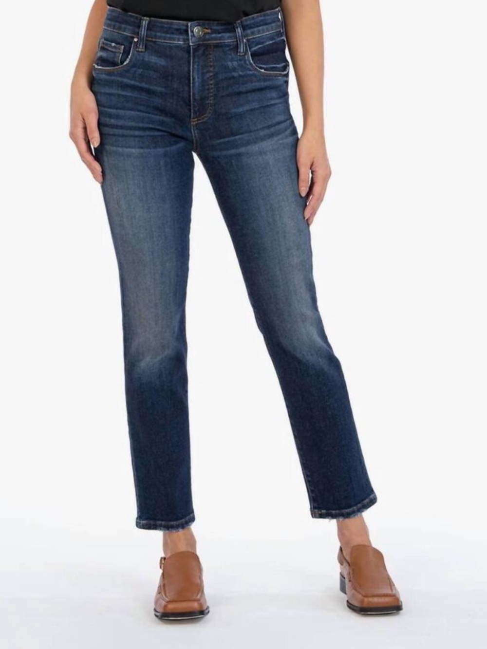 Kut From The Kloth Emma Ankle Straight Leg Jeans Size 4
